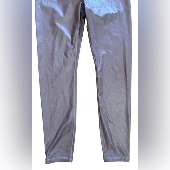 Athleta shimmery tights leggings in powervita for women Sz medium activewear - Picture 5 of 8